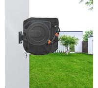 Copertura per bobina per tubo da giardino pioggia protezione solare a parete