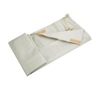 Copertura per bobina solare per piscina, copertura protettiva impermeabile in tessuto Oxford, copertura isolante per piscina fuori terra e interrata (beige, 4,9 x 0,7 m)