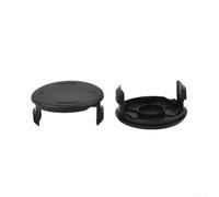 Copertura per bobine Bosch EasyGrassCut 18-260 F016800569, coperchio in plastica resistente, accessorio per decespugliatore elettrico, nero, confezione da 2