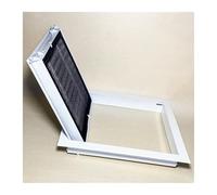 Copertura per Bocchetta d'Aria, Copertura per Bocchetta d'Aria Moderna Bianca - diffusore a Barra lineare per HVAC, griglia di Ritorno dell'Aria Fredda con Filtro, griglia di Ventilazione a