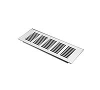 Copertura per bocchetta dell'aria in lega di alluminio, 15 cm e 60 cm, griglia perforata, per armadio e scarpiera, accessorio durevole fai da te per un flusso d'aria efficiente