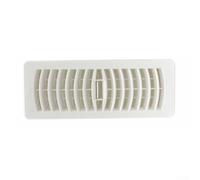 Copertura per bocchetta dell'aria per registri a pavimento con flusso d'aria regolabile, adatta per unità di scarico e climatizzazione interna (10,2 x 30,5 cm)
