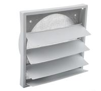 Copertura per bocchetta di scarico della cappa aspirante con protezione contro i parassiti integrata, per sistemi di ventilazione in casa e applicazioni esterne (12,7 cm (con rete)
