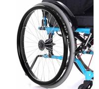 Copertura per bordo di spinta per sedia a rotelle, in gomma antiscivolo, resistente all'usura per una migliore presa e trazione, adatta per sedie a rotelle standard