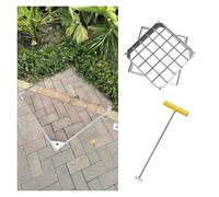 Copertura per botola in acciaio inossidabile con base per una facile installazione in fosse settiche e fognature - Soluzione di accesso resistente, resistente alle intemperie e sicura