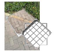 Copertura per botola settica in acciaio inox resistente, personalizzabile, invisibile, per vialetto, autostrada, residenziale, parcheggio, banchina, commerciale, 30 x 55 cm