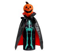 Copertura per bottiglia di vino di Halloween, decorazione per bottiglie di vino per le vacanze, accessori decorativi per contenitori di champagne, accessori decorativi per feste, degustazioni, eventi