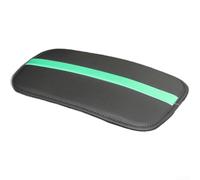 Copertura per bracciolo in pelle per console centrale del veicolo con tecnologia antiscivolo ed ergonomica per un uso prolungato (verde)