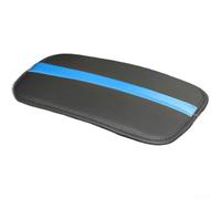 Copertura per bracciolo in pelle per console centrale del veicolo con tecnologia antiscivolo ed ergonomica per un uso prolungato (blu)