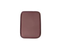 Copertura per bracciolo Per FIAT Per Abarth Per Pulse Per Strada 600 500L Auto Bracciolo Copertura Cuscino Box Protettivo Pad(Brown)