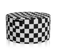 Copertura per braciere Copertura rotonda for braciere in tessuto Oxford multicolore, dimensioni multiple(Checkerboard,82X41CM)