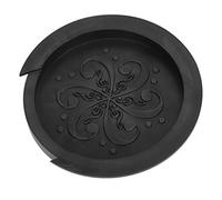Copertura per Buca per Chitarra Copertura Antipolvere in Silicone per Buca per Chitarra per Ridurre il Rumore per il Chitarrista (BLACK)