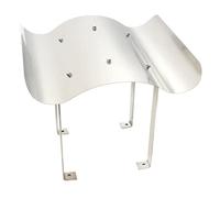 Copertura per camino in acciaio inox, 70 x 100 x 38 cm, con accessori di montaggio, resistente alla corrosione, antivento, design funzionale per camino, stufa a legna, terrazza, resistente al calore e