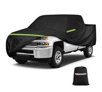Copertura per camion per Chevy Silverado Crew Cab Long Bed 2,5 m, resistente, impermeabile, con cerniera, per tutte le stagioni, copertura completa per pick-up su misura per Chevy Silverado 2000-2022