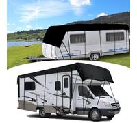 Copertura per Camper, 7,5 x 3 m / 295,27 x 118,11pollici Tessuto Oxford 210D Telone di Protezione del Tetto per Roulotte Impermeabile Antivento Antipioggia Resistente al Sole Telo Copri Camper