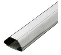Copertura per canalina portacavi, Canalina copricavi autoadesiva for TV e pavimento, confezione da 2, multicolore, diverse misure(Silver,2#)