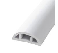 Copertura per canalina portacavi, Canalina for cavi, nascondicavi, confezione da 2, misure multiple, multicolore(White,3#)