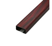 Copertura per canalina portacavi, Canalina portacavi in lega di alluminio, confezione da 2, 1 m, multicolore, diverse misure(Reddish Brown,60 * 30)