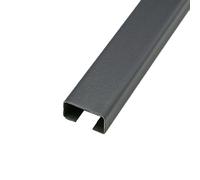 Copertura per canalina portacavi, Canalina portacavi in lega di alluminio, confezione da 2, 1 m, multicolore, diverse misure(Dark Gray,15 * 10)