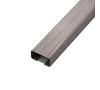 Copertura per canalina portacavi, Canalina portacavi in lega di alluminio, confezione da 2, 1 m, multicolore, diverse misure(Grey,40 * 20)