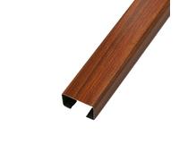 Copertura per canalina portacavi, Canalina portacavi in lega di alluminio, confezione da 2, 1 m, multicolore, diverse misure(Red,20 * 10)
