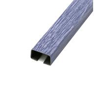 Copertura per canalina portacavi, Canalina portacavi in lega di alluminio, confezione da 2, 1 m, multicolore, diverse misure(Purple,80 * 40)