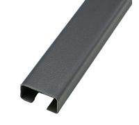 Copertura per canalina portacavi, Confezione da 2 coperture for condotti di gestione cavi in acciaio inossidabile, misure multiple, multicolore(Dark Gray,60 * 30mm)