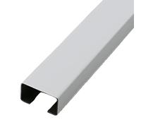 Copertura per canalina portacavi, Confezione da 2 coperture for condotti di gestione cavi in acciaio inossidabile, misure multiple, multicolore(White,20 * 10mm)