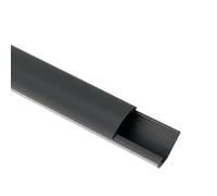 Copertura per canalina portacavi, Copricavi autoadesivo da 1 m, copricavo da pavimento, parete, confezione da 2, multicolore, diverse misure(Grey,3#)
