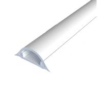 Copertura per canalina portacavi, Kit canaline portacavi autoadesive, confezione da 2, 1 m, bianco, diverse misure(3#)