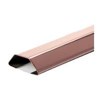 Copertura per canalina portacavi, Kit di canaline copricavi in acciaio inox, confezione da 2, 1 m, multicolore, diverse misure(Pink,3#)