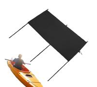 Copertura per canoa - Copertura da pozzetto nera per kayak | Protezione impermeabile scafo, attrezzatura , accessori per kayak per donne sportive
