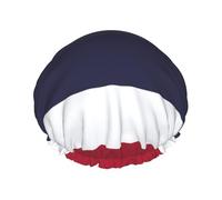 Copertura per capelli da bagno con stampa bandiera della Thailandia per le donne riutilizzabili a doppio strato impermeabile cuffie da doccia per donne