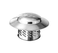 Copertura per cappelli antipioggia in acciaio inox resistente portatile per il tempo. Utilizzare la protezione nella zona di pioggia Copertura del camino resistente alle intemperie