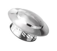 Copertura per cappelli antipioggia in acciaio inox resistente portatile per il tempo. Utilizzare la protezione nella zona di pioggia Copertura del camino resistente alle intemperie