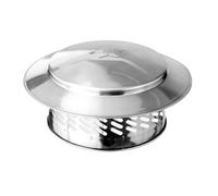 Copertura per cappelli antipioggia in acciaio inox resistente portatile per il tempo. Utilizzare la protezione nella zona di pioggia Copertura del camino resistente alle intemperie