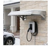 Copertura per caricabatterie EV, protezione resistente alle intemperie per dispositivi elettrici esterni, protezione da pioggia e raggi UV per stazioni di ricarica, campanelli e fotocamere