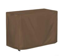 Copertura per carrello da pranzo con cerniera divisa per Royal Gourmet PC3401B PC3401S PC3404S, protezione impermeabile in tessuto Oxford per tavoli e griglie all'aperto (caffè)
