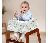 Copertura per carrello della spesa per bambini, impermeabile, stile cartone, cuscino morbido e confortevole, copertura di sicurezza per seggioloni, altalene, carrelli per neonati (satellite)