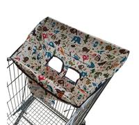 Copertura per carrello della spesa per, copertura per carrello della spesa per bambini,Copertina del carrello della spesa per bambini con stampa carina | Easy- Protezione antipolvere per