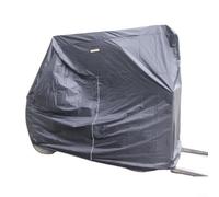 Copertura per carrello elevatore in tessuto Oxford, 254 x 115 x 204 cm, impermeabile, antipolvere, resistente, custodia protettiva per esterni, per tutte le stagioni, cortile e giardino, colore nero