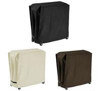 Copertura per carrello frigo con rotolo, 86 x 48 x 79 cm, copertura protettiva impermeabile con borsa per riporre bevande e ghiaccioli (caffè)