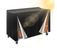 Copertura per carrozzina pieghevole | protezione impermeabile e antivento, 185 x 89 x 107 cm per sedia pieghevole resistente ai raggi UV 420D - per campeggio, terrazza, giardino, picnic