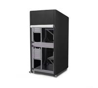 Copertura per casa per gatti per uso esterno, costruita con tessuto 210D 420D 600D resistente alle intemperie per supportare un servizio esterno esteso (420D)