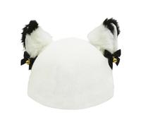 Copertura per casco da sci, Bells Cat Ear Helmet Wrap, Accessori per casco per sci, Copertura per casco elastica lavabile, decorazione casco per snowboard, Copertura del casco con orecchie di gatto