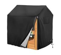 Copertura Per Casetta Da Gioco Per Esterni - 57,09x57,09x62,99 Pollici Copertura Nera Per Casetta Da Gioco Impermeabile | Telo Per La Casa Dei Giochi Per Bambini, Per Mobili Da Giardino, Pro