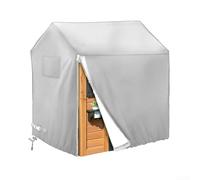 Copertura per casetta per bambini resistente alle intemperie, materiale impermeabile 210D, resistente ai raggi UV e al vento, riparo da esterni, leggera, pieghevole per tutte le stagioni (145 x 145 x