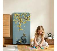 Copertura per Cassaforte Mimetica Copertura Personalizzabile per Mobile | Custodia Decorativa per Mini Frigo da Interni con Cerniere Laterali Nascoste - Protezione per Uso(A,70x70x150cm/28x28x59in)