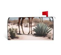 Copertura per cassetta delle lettere del deserto con chiusura magnetica 25,5 x 21 in decorazioni esterne durevoli per la stagione di festival