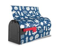 Copertura per cassetta postale riutilizzabile con stampa di vita marina subacquea impermeabile decorazione magnetica protezione solare unica